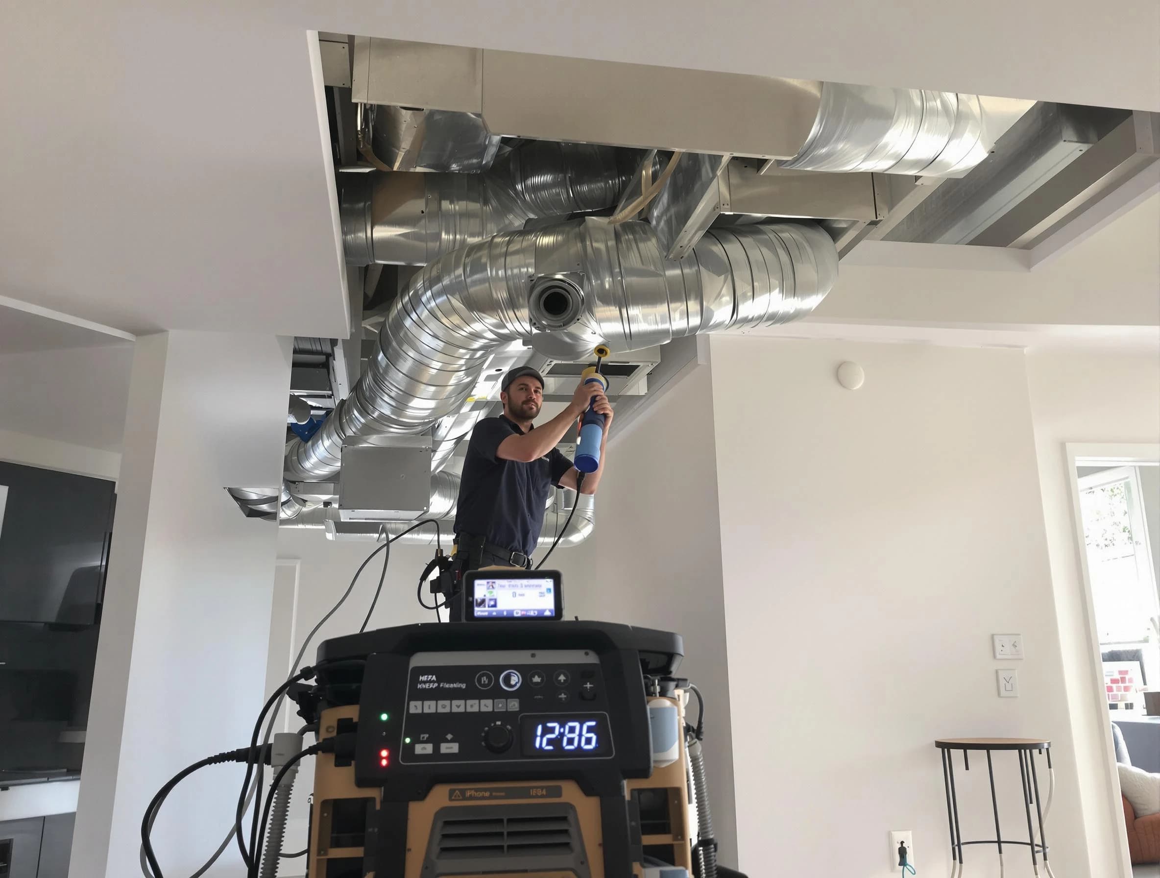 Advanced pure air duct cleaning by Eagle Mountain Air Duct Cleaning in Eagle Mountain