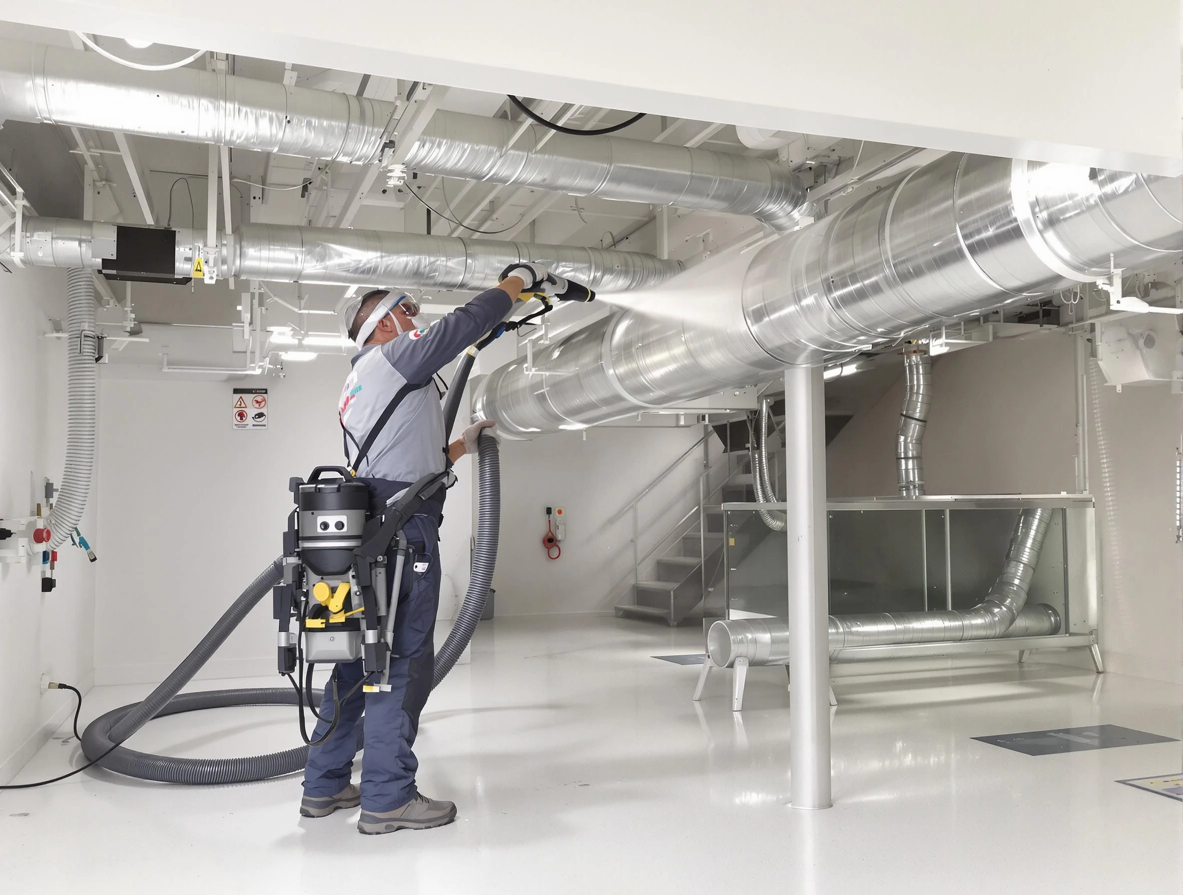 Professional central duct cleaning by Eagle Mountain Air Duct Cleaning in Eagle Mountain
